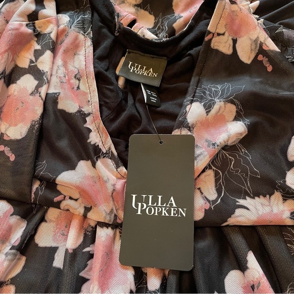 ULLA POPKEN Maxi
Tiered Layered Floral Dress-Size 20/22-Lined-Long Sleeves NWT - Picture 11 of 12